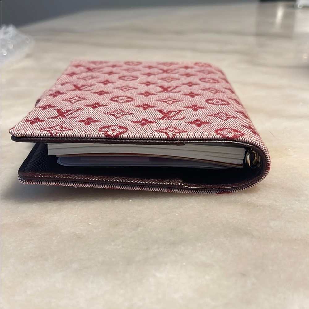 Louis Vuitton Burgundy Monogram agenda Wallet - Picture 4 of 7